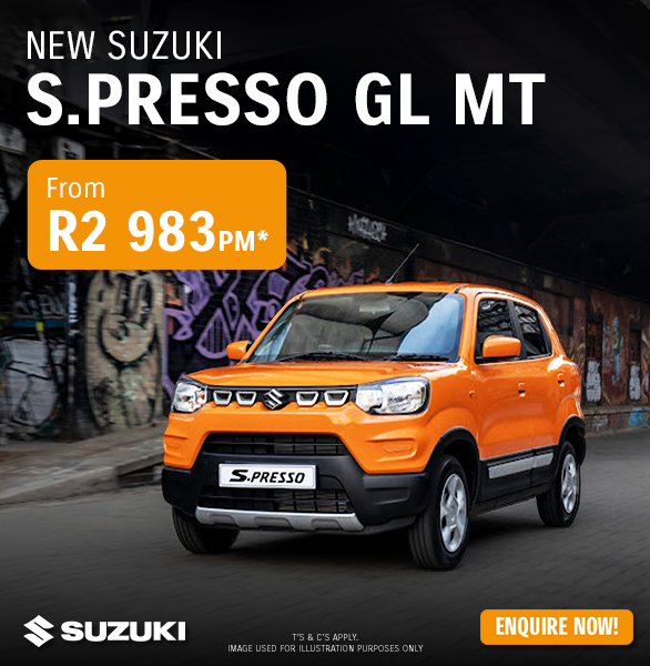 Demo Suzuki S-Presso S-Edition